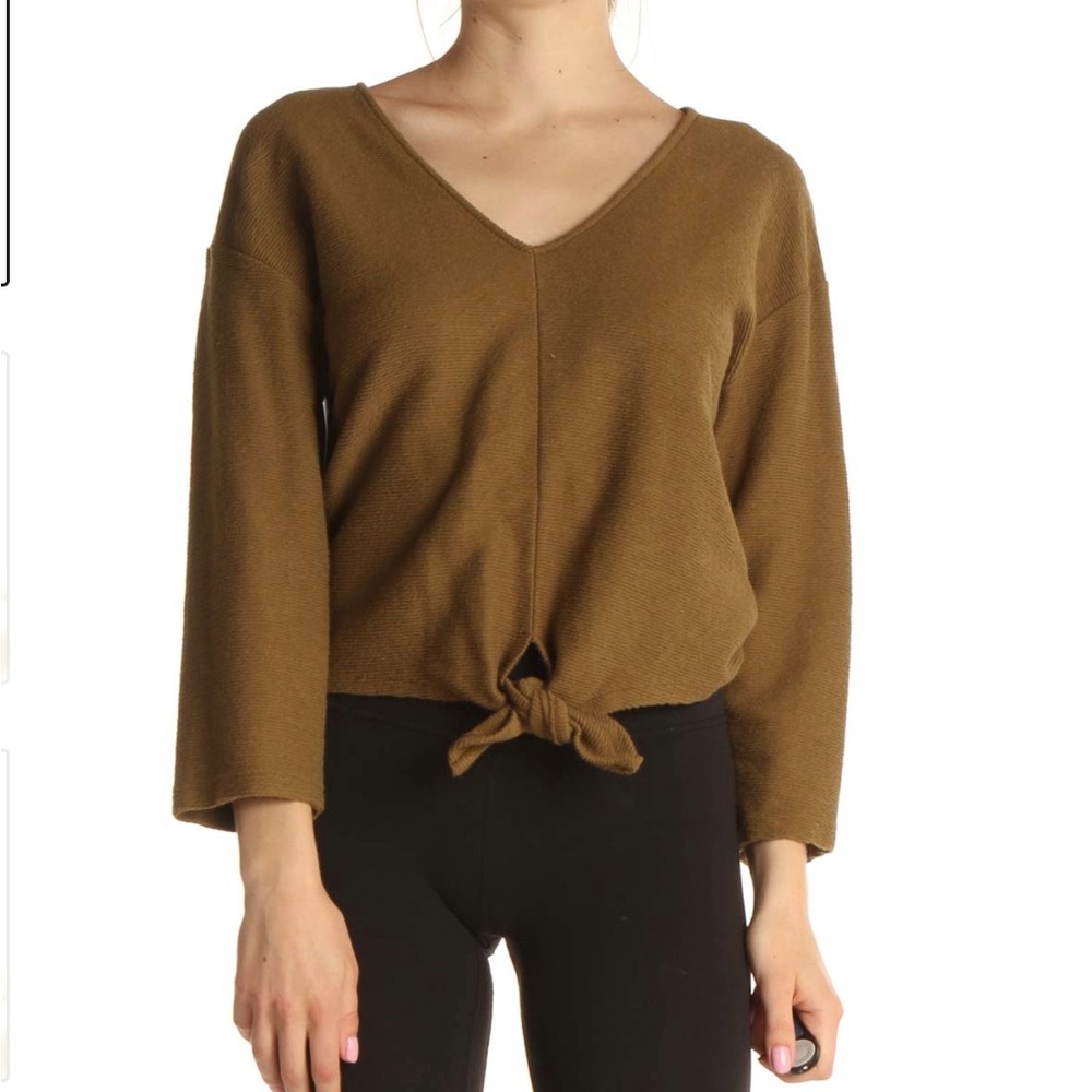 MADEWELL ribbed knit top